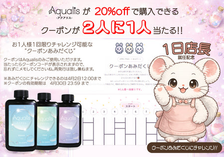 エイプリルフール2026"クーポンあみだくじ"