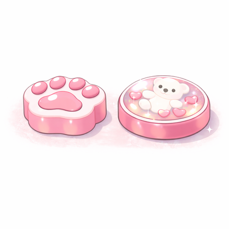 ぷっくり仕上げ作品の作り方