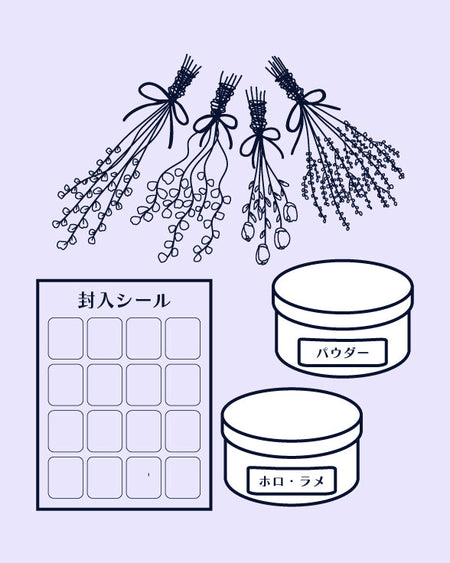 レジン封入素材