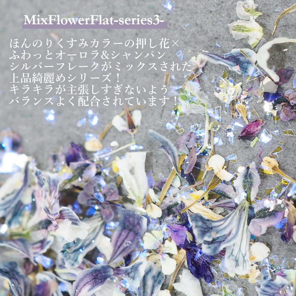 S♡Mint　【Natural Dry Flower】Mix Flower Flat -series3-