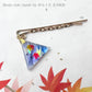 【レジンクラブ】レジン封入シール 『透けてる紅葉』 ★両面タイプ★