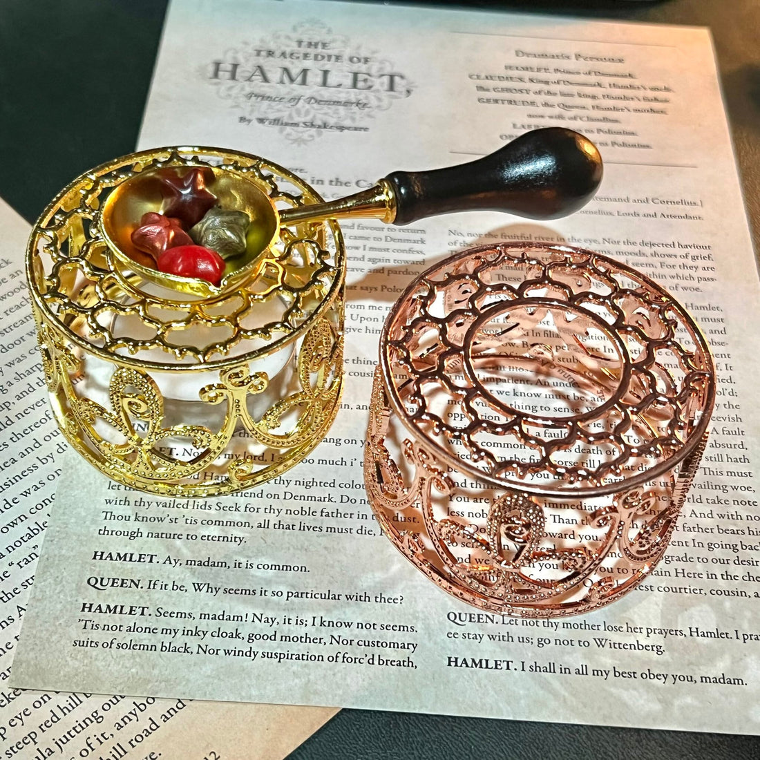 Fairy{note.}　シーリングスタンプ用透かしメルトスタンド