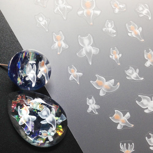 【レジンクラブ】レジン封入シール 『クリオネ』